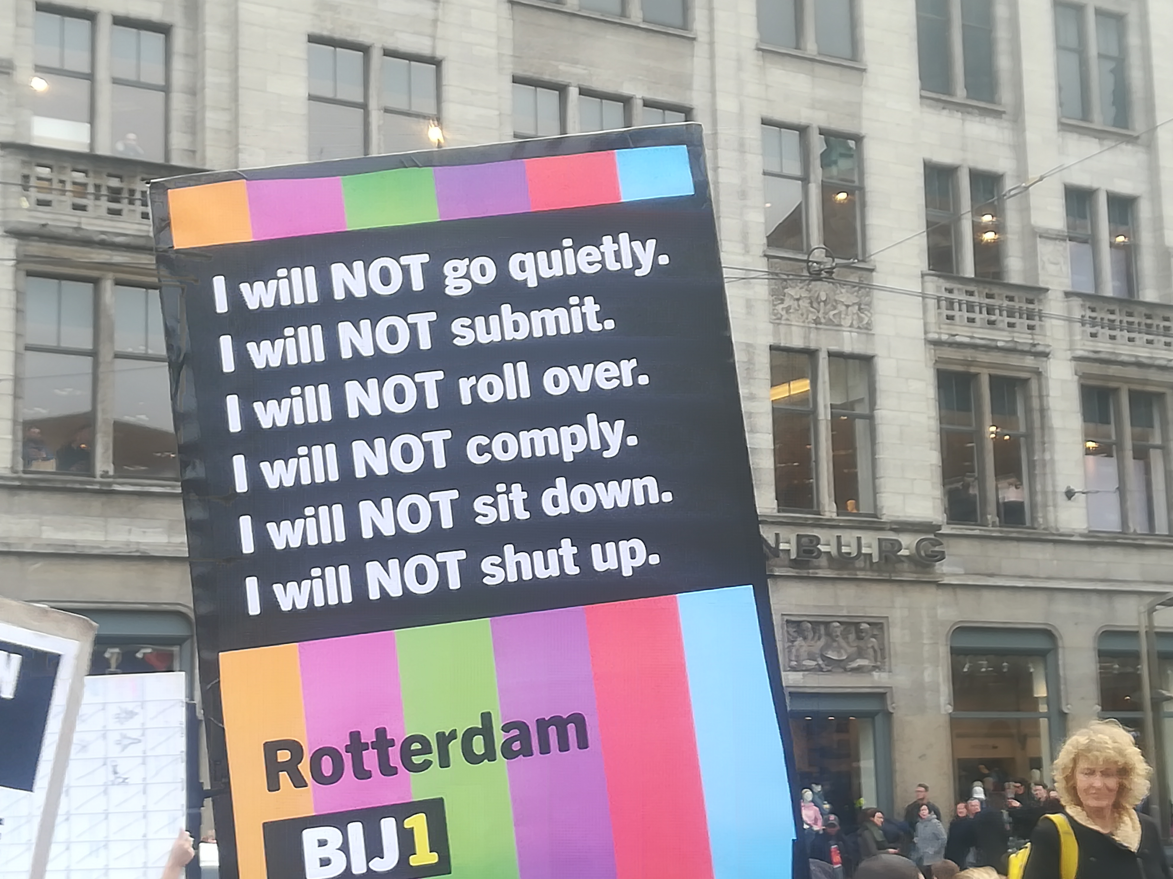 I will NOT go  quietly